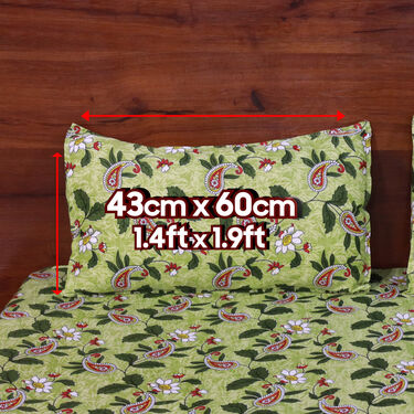 Pack Of 8 Double Bed Sheets With16 Pillow Covers Free (8BS66)