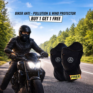 Biker Anti Pollution & Wind Protection Neck Protector BOGO (APWM2)