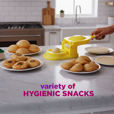 3 In1 Puri Kachori & Gujiya Maker - Holi Special (PKG17)