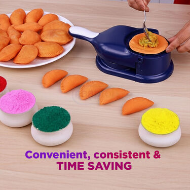 3 In1 Puri Kachori & Gujiya Maker - Holi Special (PKG17)