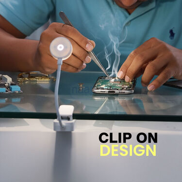 Rechargeable Flexible Clip On Light (LL34)