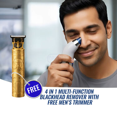 4 In 1 Multi-Function Blackhead Remover With Free Mens Trimmer (BHRT4)