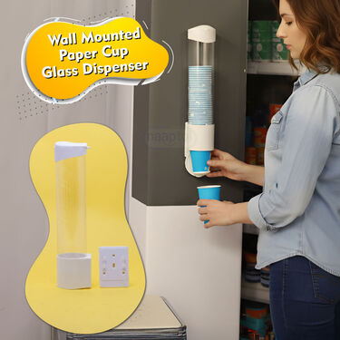 Wall Mounted Paper Cup Glass Dispenser (1PCD1)