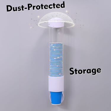 Wall Mounted Paper Cup Glass Dispenser (1PCD1)