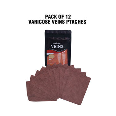 Compression Socks with Pack of 12 Varicose Veins Patches (10CS)