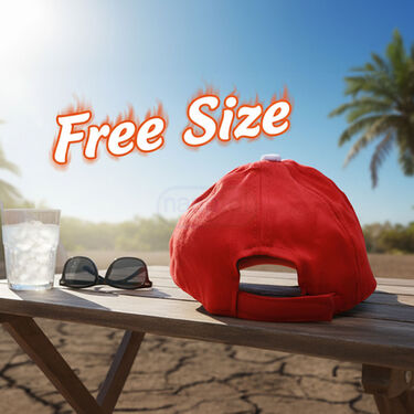 Pack of 6 Adjustable Free Size Cap For Men (SCM1)