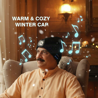 Bluetooth Winter Cap with Light (WCLB)
