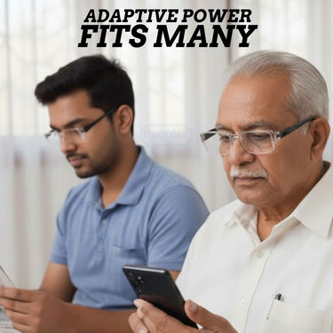 Rimless Bifocal Adaptive Power Reading Glasses B1G2 Free (3BORG14)