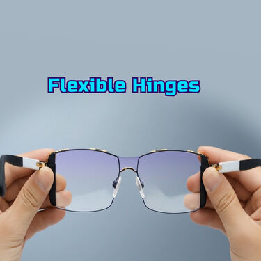 Rimless Bifocal Coloured Adaptive Power Reading Glasses B1G1 Free (2BCORG2)