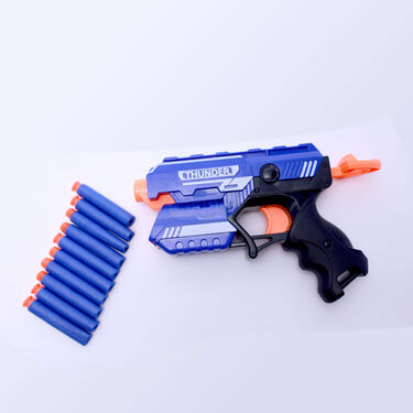 Bullet Shooting Toy with 10 Safe Soft Foam Bullets (SBG)