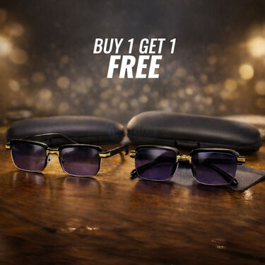 Premium Frame Coloured Adaptive Power Reading Glasses Buy 1 Get 1 Free (2CORG2)