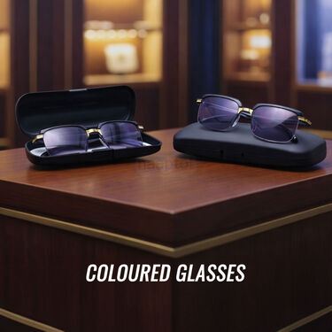 Premium Frame Coloured Adaptive Power Reading Glasses Buy 1 Get 1 Free (2CORG2)