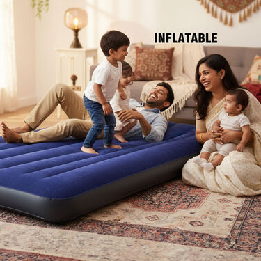 Portable Inflatable Air Bed with Free Pump (PF17)