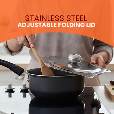 Stainless Steel Adjustable Folding Lid (1SFL1)