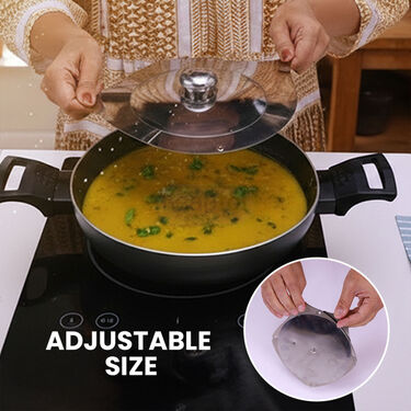 Stainless Steel Adjustable Folding Lid (1SFL1)