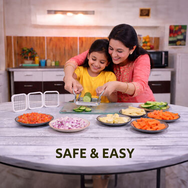 5 In 1 Fruit & Vegetable Slicer & Dicer (SDI3)