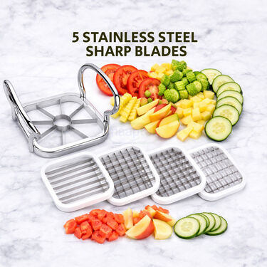 5 In 1 Fruit & Vegetable Slicer & Dicer (SDI3)