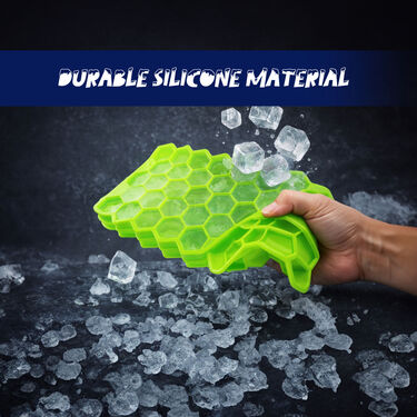 Pack of 4 Silicone Ice Cube Tray (ICT4)