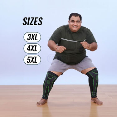 Pain Relief Compression knee And Calf Support Plus Size B1G1 (PPRS80)