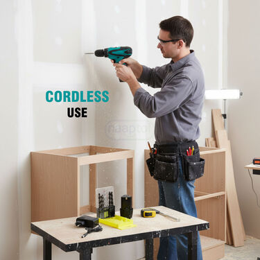 Cordless Drill Driver With Free Mini Electric Screwdriver (CD02)