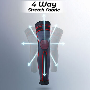 Compression Long Knee And Calf Sleeve Support B1G1 (CLK1)