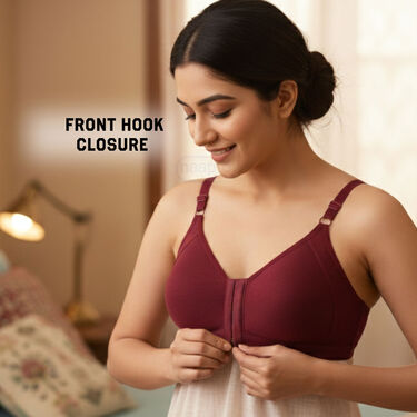 Pack of 3 Comfortable Front Open Bra (3FOB)