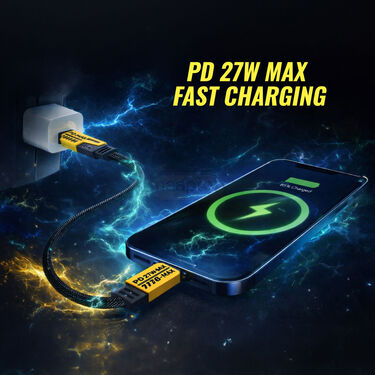 4-In -1 Fast Charging Cable Multi-Device Charger For iPhone & Android (FCC1)