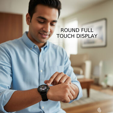 Round Dial Premium Bluetooth Calling Smart Watch (BCSW53 CS)