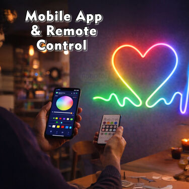 5 M Led App Control Neon Rope Light (DL7)