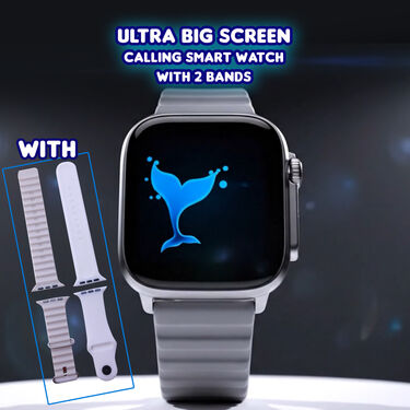 Ultra Big Screen Calling Smart Watch With 2 Bands (BCSW51)
