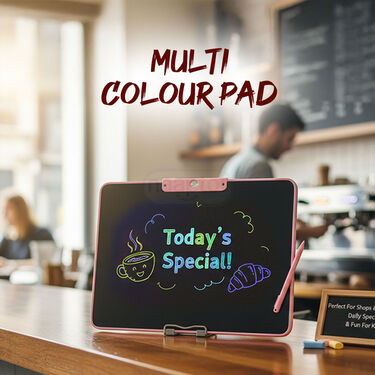 16 Inch Big Rechargeable Message Board With Stand (MCLB3)