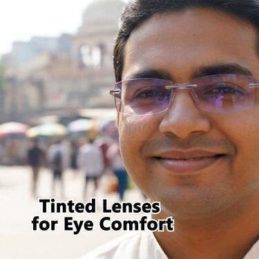 Rimless Foldable Bifocal Adaptive Power Reading Glasses Buy 1 Get 1 Free (2FBORG3)