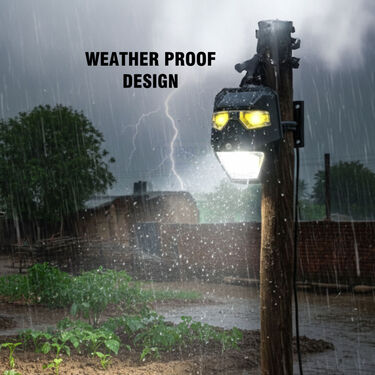 Solar Rrechargeable Animal Repellent light With Motion Sensor (LL37)