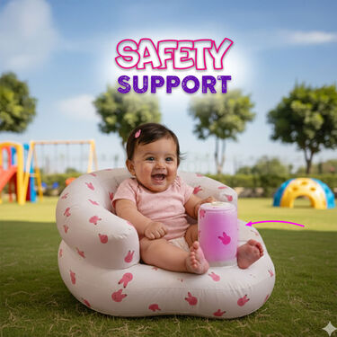 Inflatable Baby Safety Support Sofa (PF19)