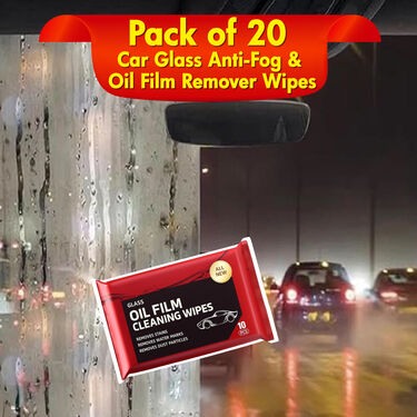 Anti Fog and Glass Oily Film Cleaning Safety Wipes (CGC3)