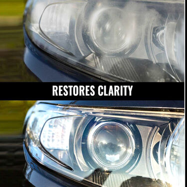 Pack of 2 Headlight Cleaner For Car Bike Truck (HLC2)