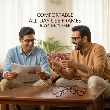 Comfortable All-Day Use Frames Buy1 Get1 Free (2FR)