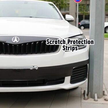Car Decorative & Scratch Protection Strip Pack of 4 (CED2)