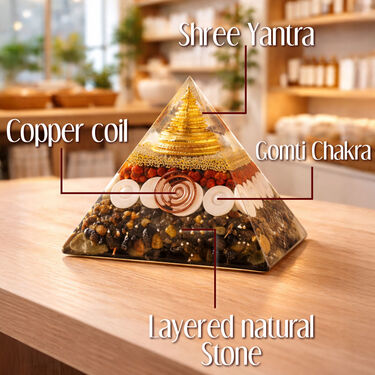 Shree Yantra Vastu Energy Pyramid (LP2)