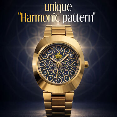 Golden Designer Watch (MGW33)