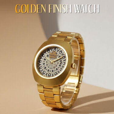 Golden Designer Watch (MGW33)