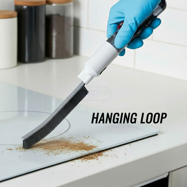 Corner Crevices Gap Cleaning Brush With Sprayer (GCB2)