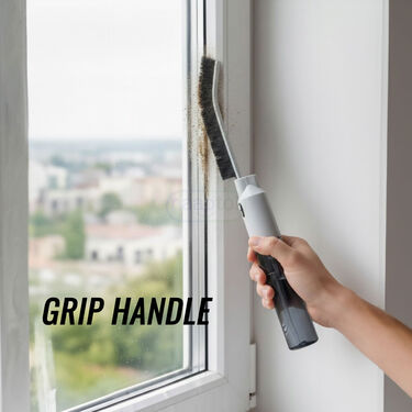 Corner Crevices Gap Cleaning Brush With Sprayer (GCB2)