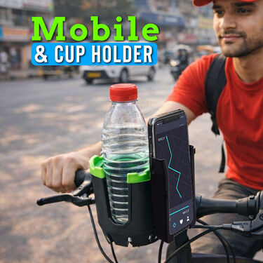 Bike 2in1 Mobile & Cup Holder (BMH4)