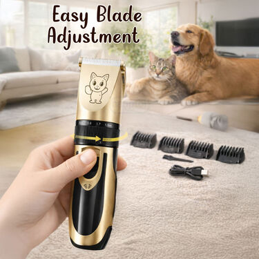 Rechargeable Pet Grooming Hair Trimmer (PET4)