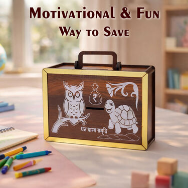 Wooden Piggy Bank (WPB6)