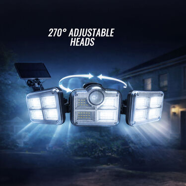 3 Side Solar Sensor Light (LL38CS)