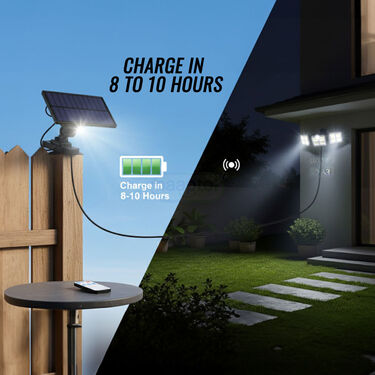 3 Side Solar Sensor Light (LL38CS)