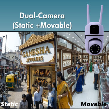 Dual Lens Live Wifi Outdoor Camera (CCTV36CS)