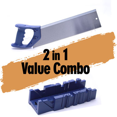 Hand-Powered Steel Mitre Box With Hand Saw (MHS1)